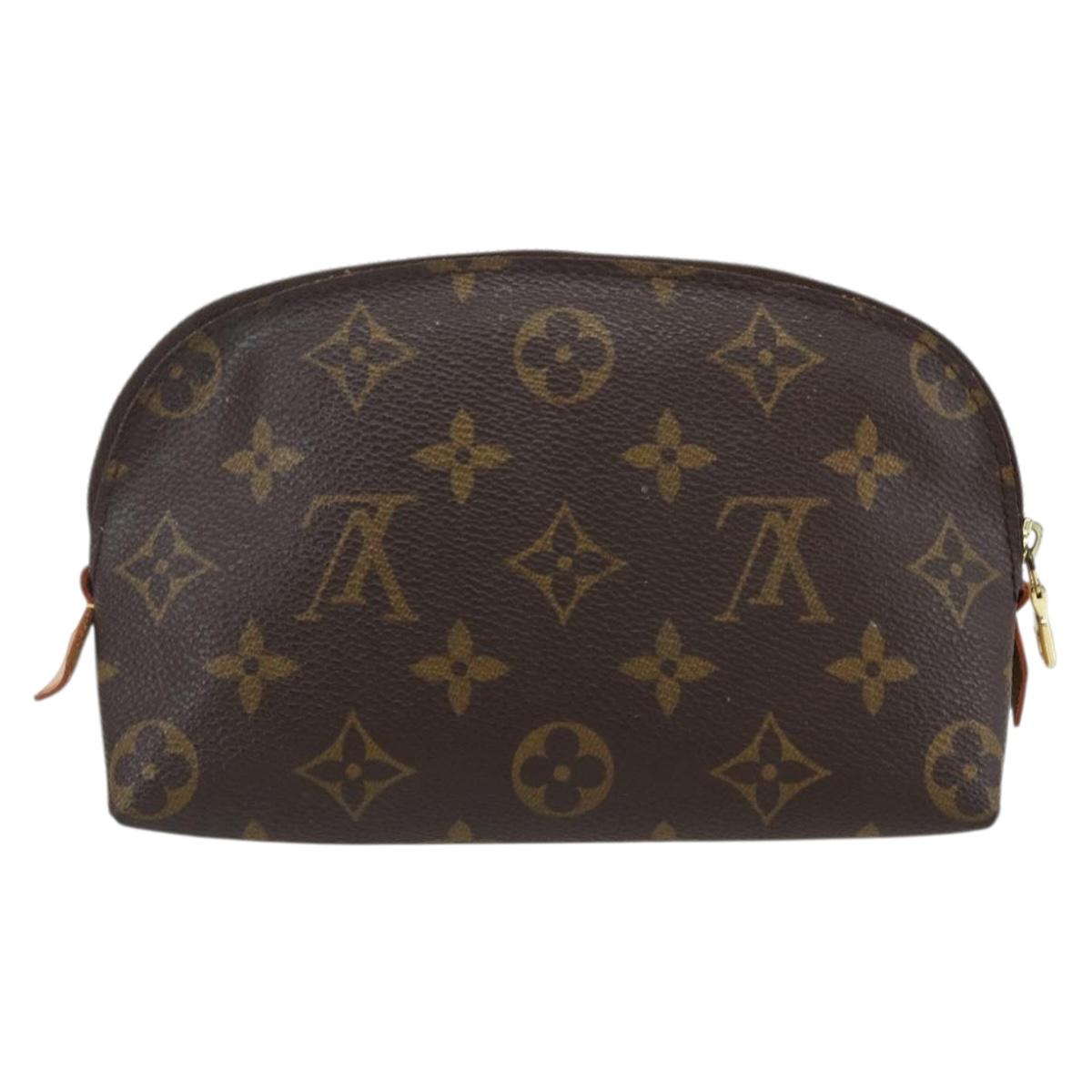 LOUIS VUITTON Monogram Pochette Cosmetic PM Pouch M43998 LV Auth 169641