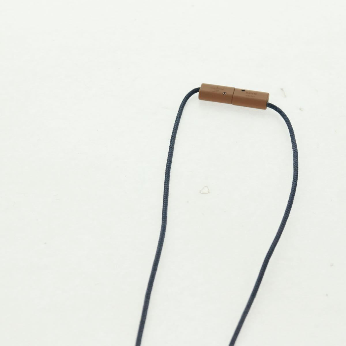 LOUIS VUITTON Metal Collier Charms On the Go Necklace Enamel M63648 Auth 169644M