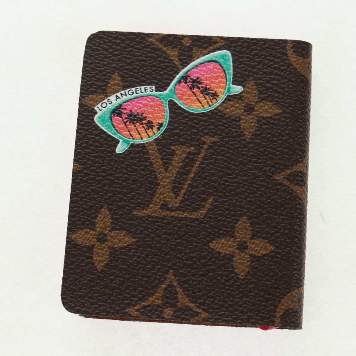 LOUIS VUITTON Monogram Mini Carne 4 Set Planner LV Auth 169649A