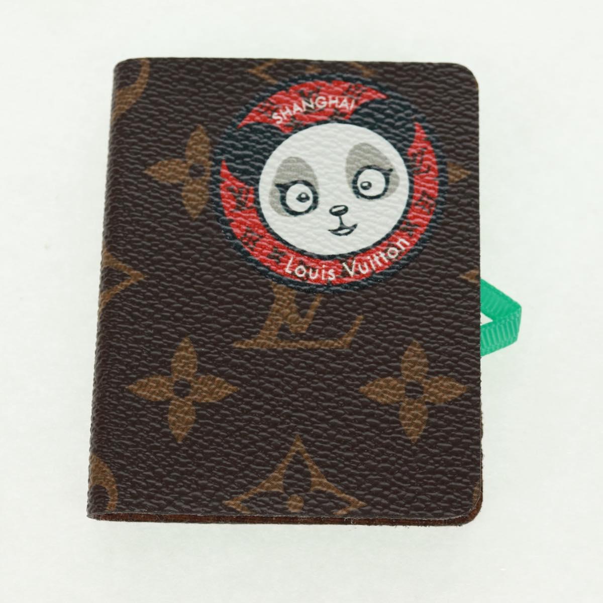 LOUIS VUITTON Monogram Mini Carne 4 Set Planner LV Auth 169649A