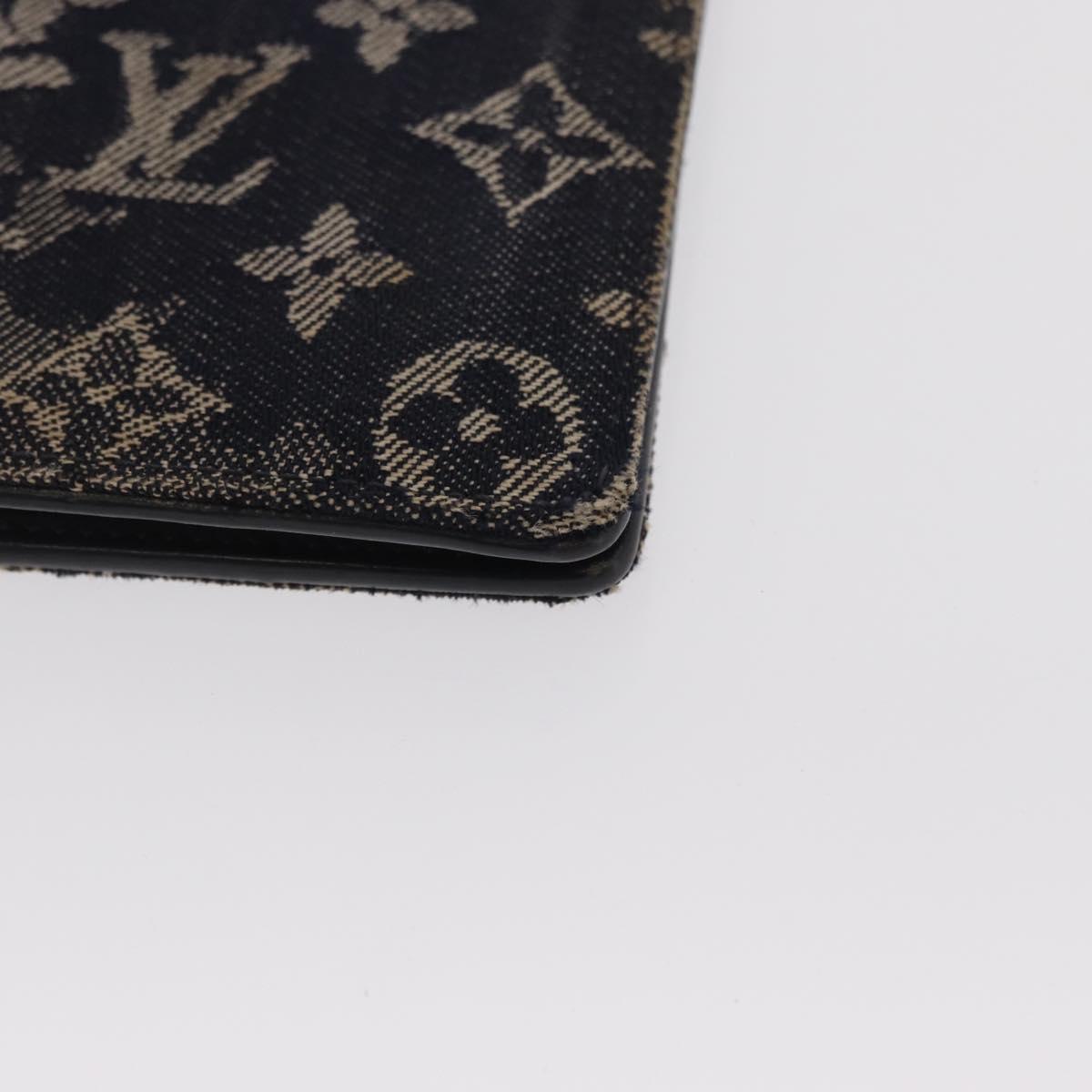 LOUIS VUITTON Monogram tapestry Portefeuille Plaza NM Wallet M80032 Auth 169655