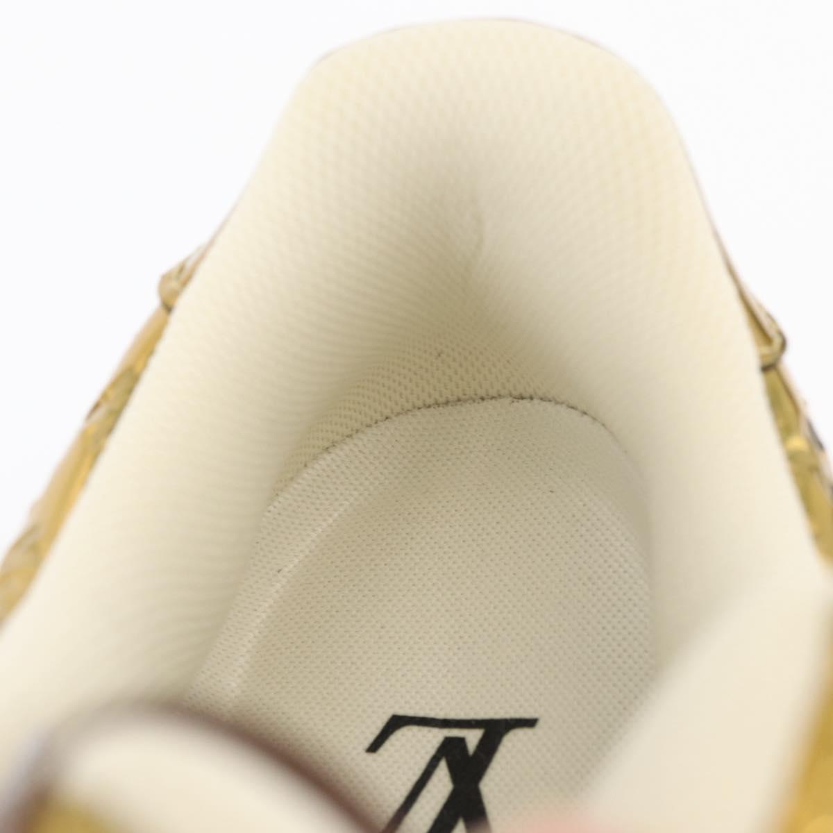 LOUIS VUITTON Air Force 1 By Virgil Abloh Nike Sneakers Patent LV Auth 169658SM