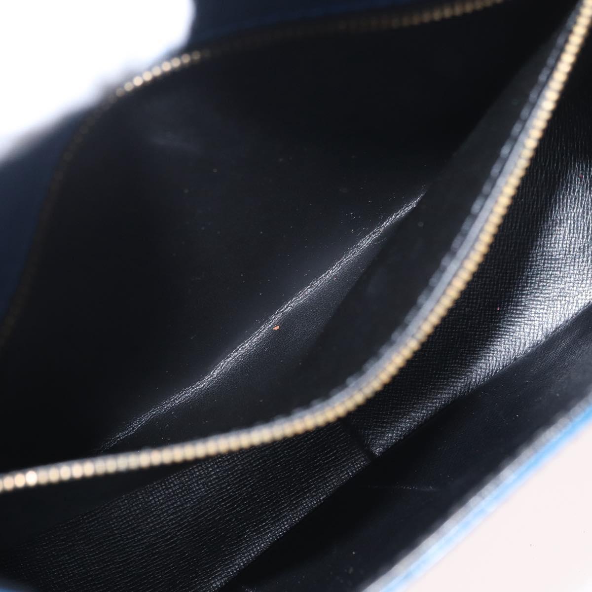 LOUIS VUITTON Epi Saint Cloud GM Shoulder Bag Toledo Blue M52195 LV Auth 169695