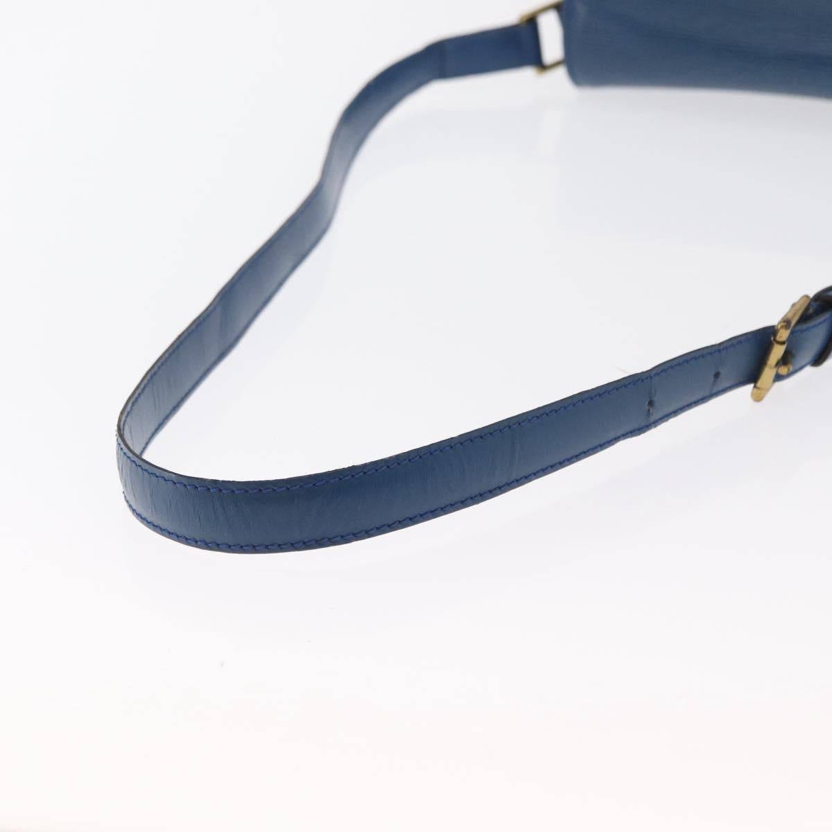 LOUIS VUITTON Epi Saint Cloud GM Shoulder Bag Toledo Blue M52195 LV Auth 169695