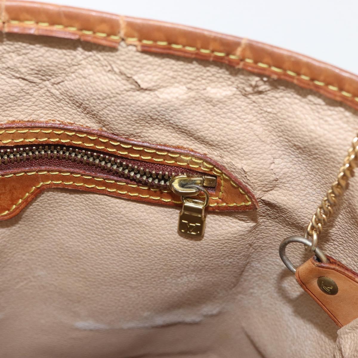 LOUIS VUITTON Monogram Bucket GM Shoulder Bag M42236 LV Auth 169697