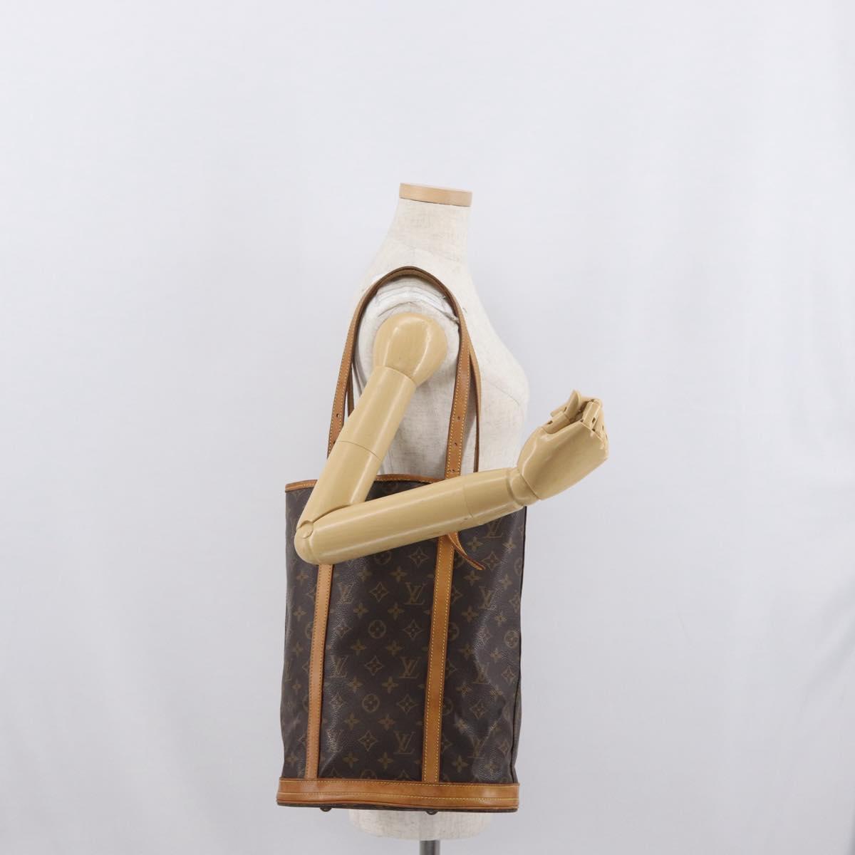 LOUIS VUITTON Monogram Bucket GM Shoulder Bag M42236 LV Auth 169697