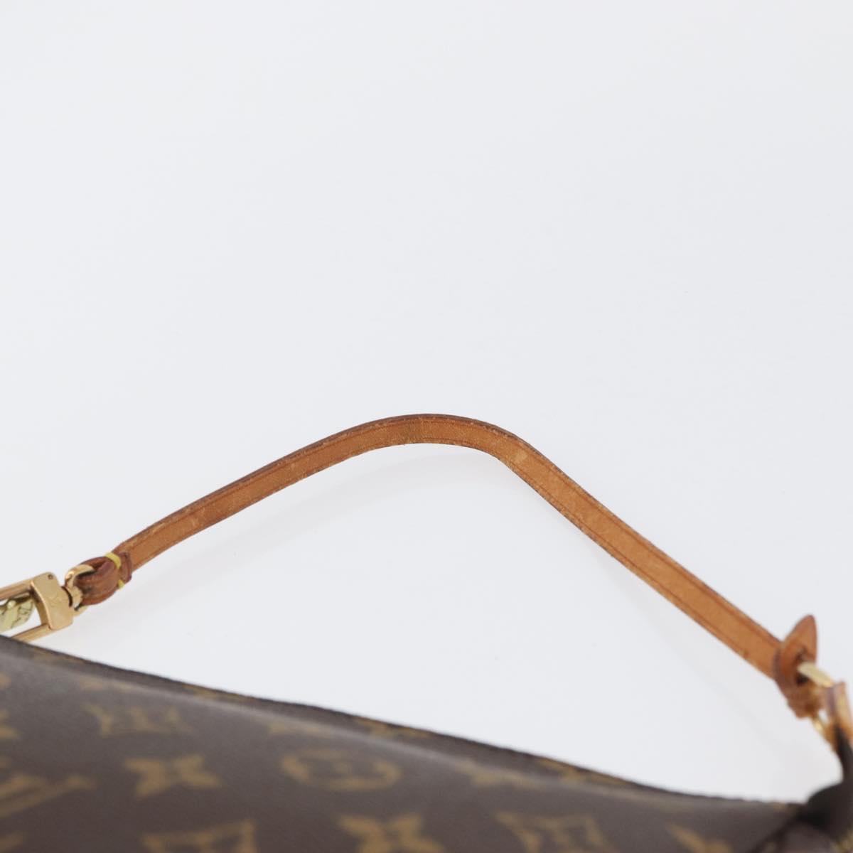 LOUIS VUITTON Monogram Pochette Accessoires Pouch M51980 LV Auth 169706