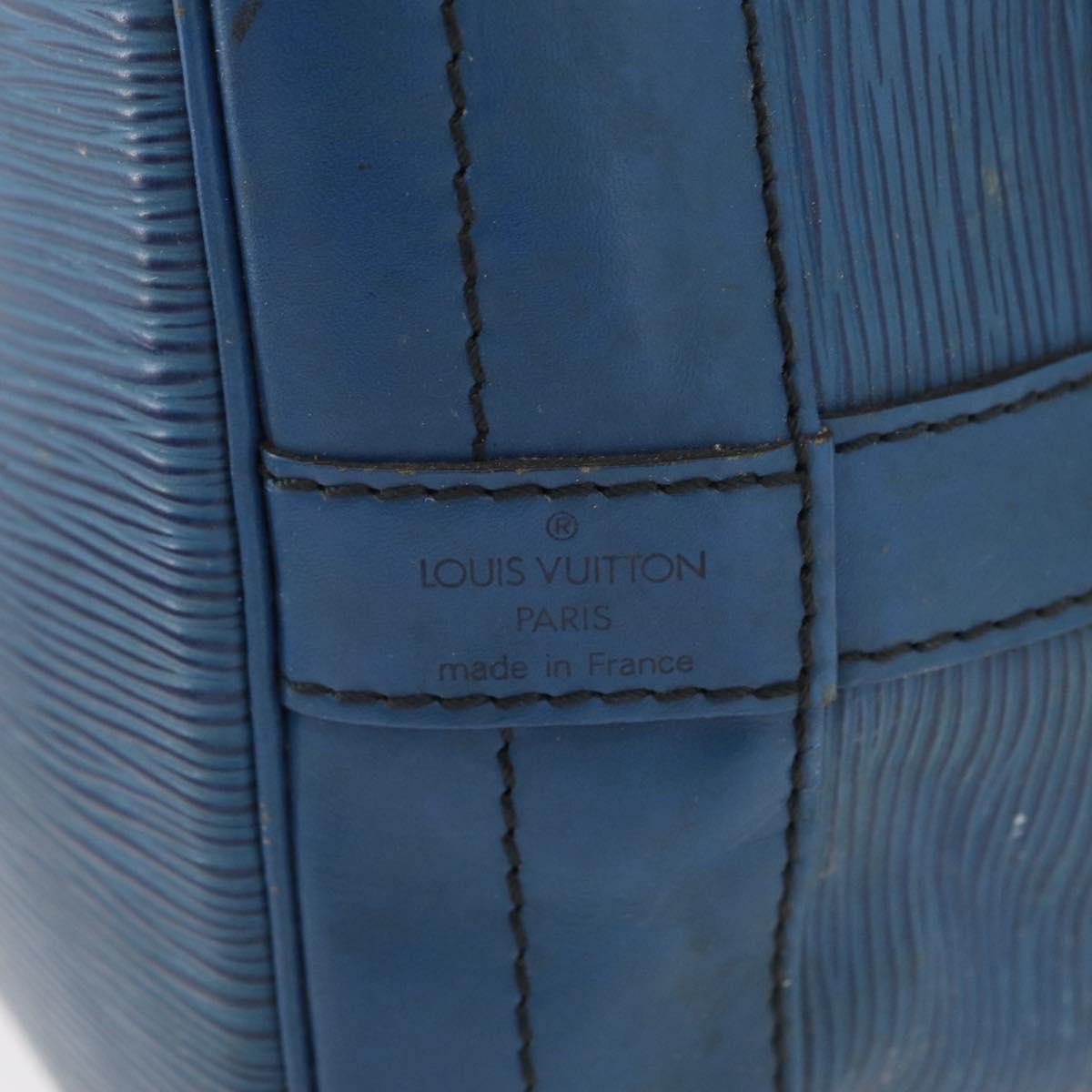 LOUIS VUITTON Epi Noe Shoulder Bag Toledo Blue M44005 LV Auth 169778