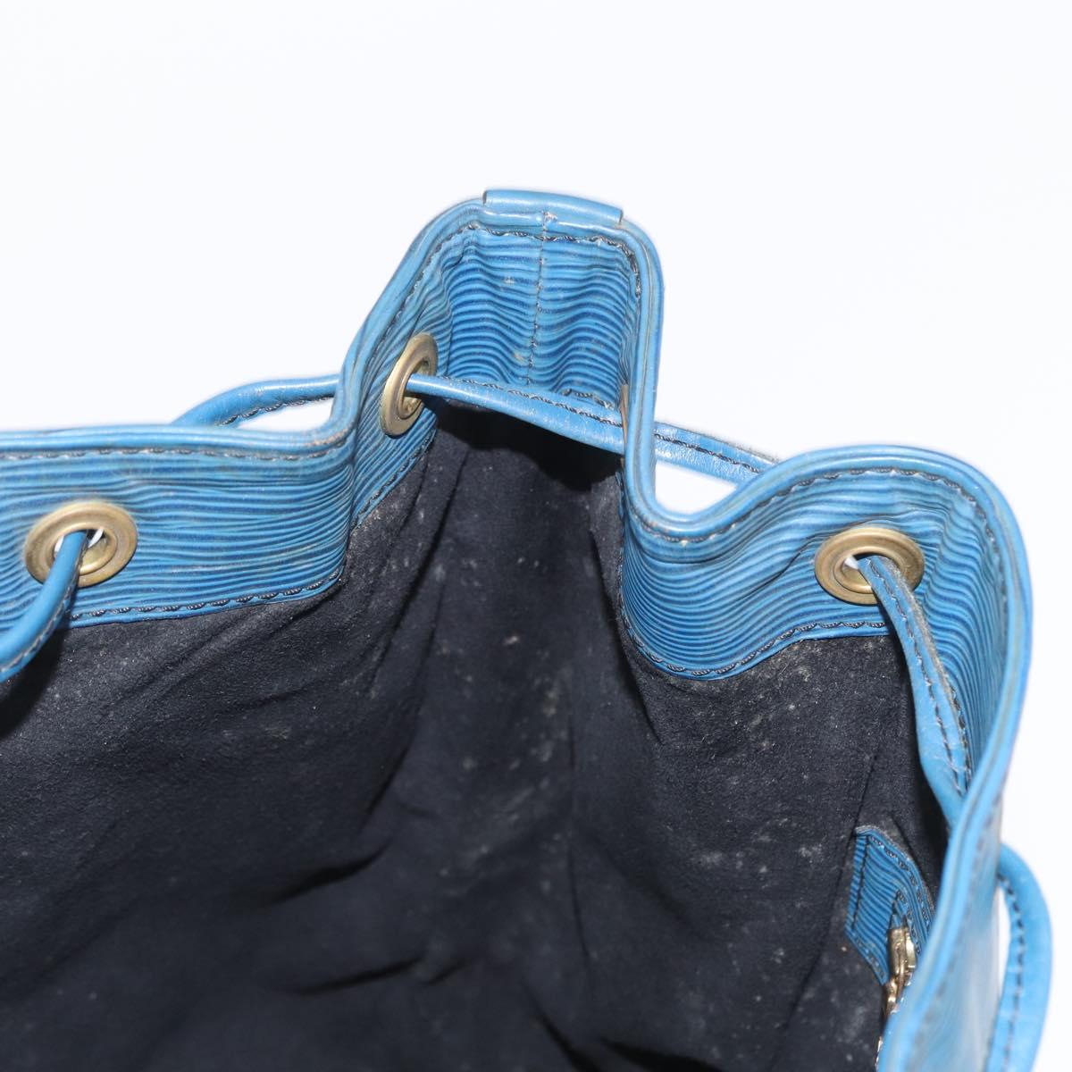 LOUIS VUITTON Epi Noe Shoulder Bag Toledo Blue M44005 LV Auth 169778