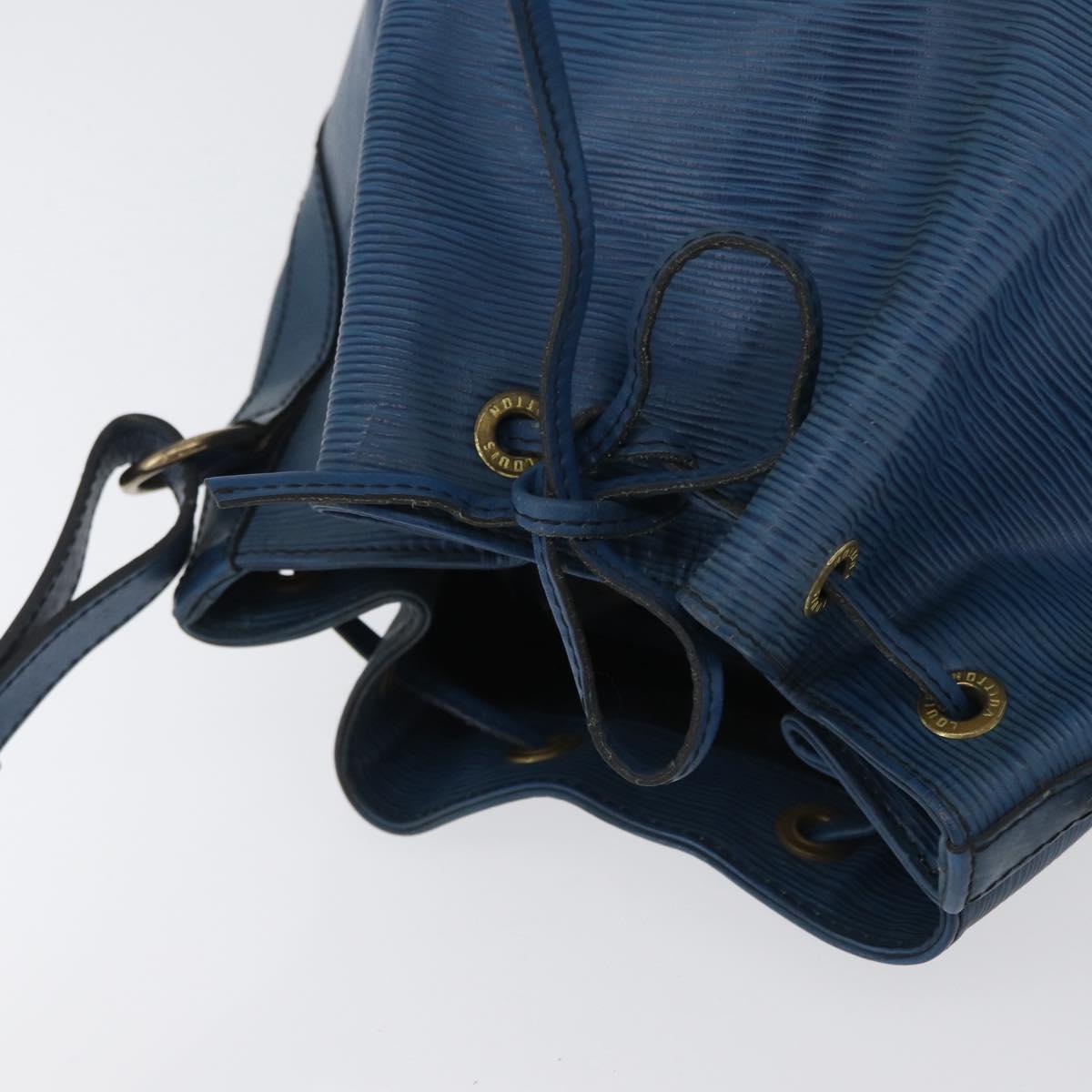 LOUIS VUITTON Epi Noe Shoulder Bag Toledo Blue M44005 LV Auth 169778