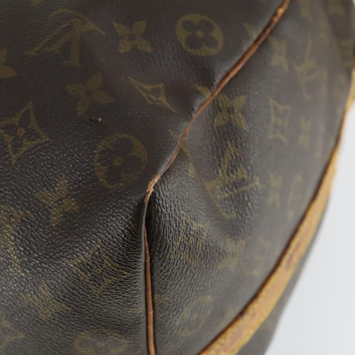 LOUIS VUITTON Monogram Keepall Bandouliere 50 Boston Bag M41416 LV Auth 169785