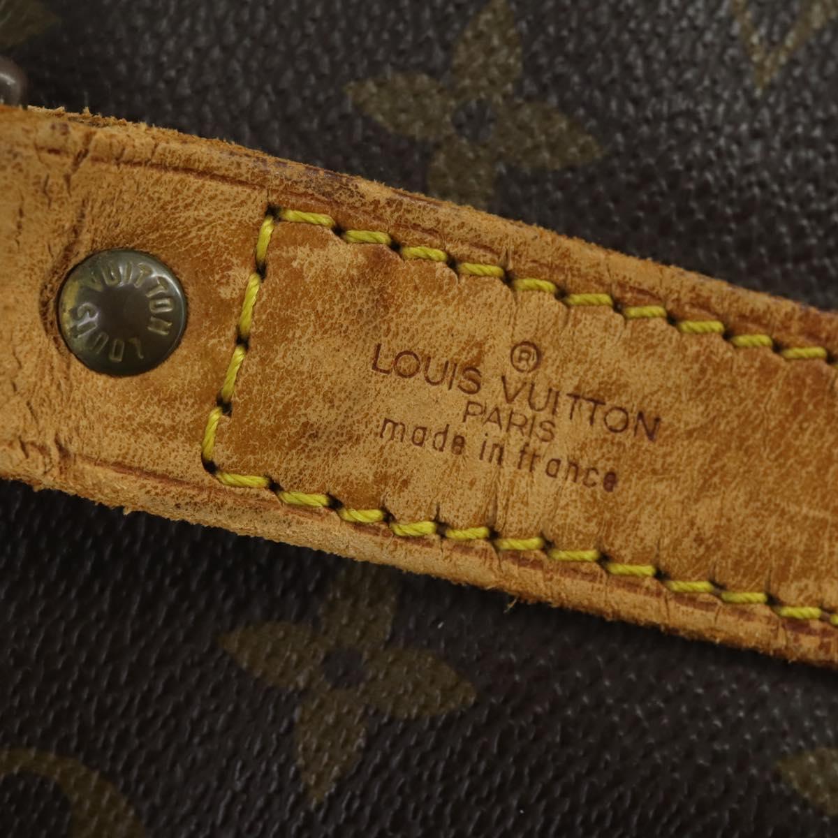 LOUIS VUITTON Monogram Keepall Bandouliere 50 Boston Bag M41416 LV Auth 169785