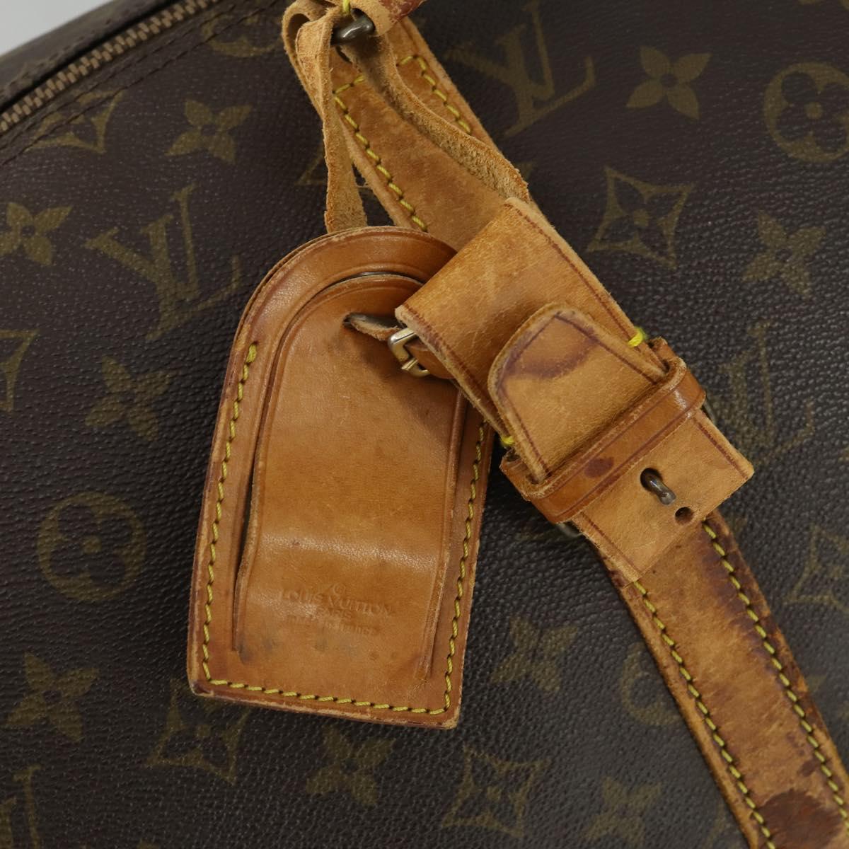 LOUIS VUITTON Monogram Keepall Bandouliere 50 Boston Bag M41416 LV Auth 169785