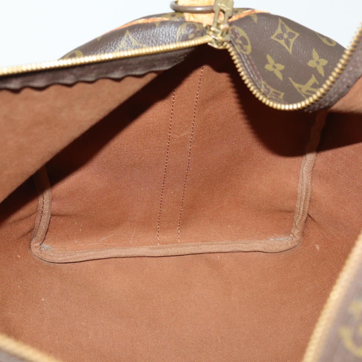 LOUIS VUITTON Monogram Keepall Bandouliere 50 Boston Bag M41416 LV Auth 169785
