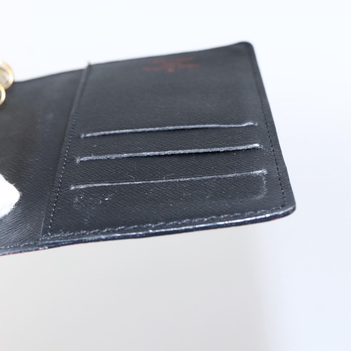 LOUIS VUITTON Epi Agenda PM Day Planner Cover Red R20057 LV Auth 169789