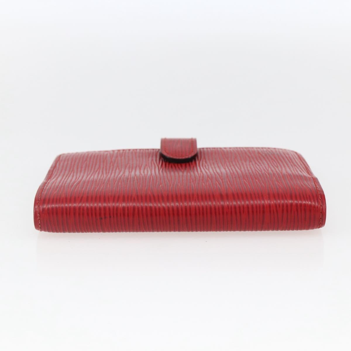 LOUIS VUITTON Epi Agenda PM Day Planner Cover Red R20057 LV Auth 169789