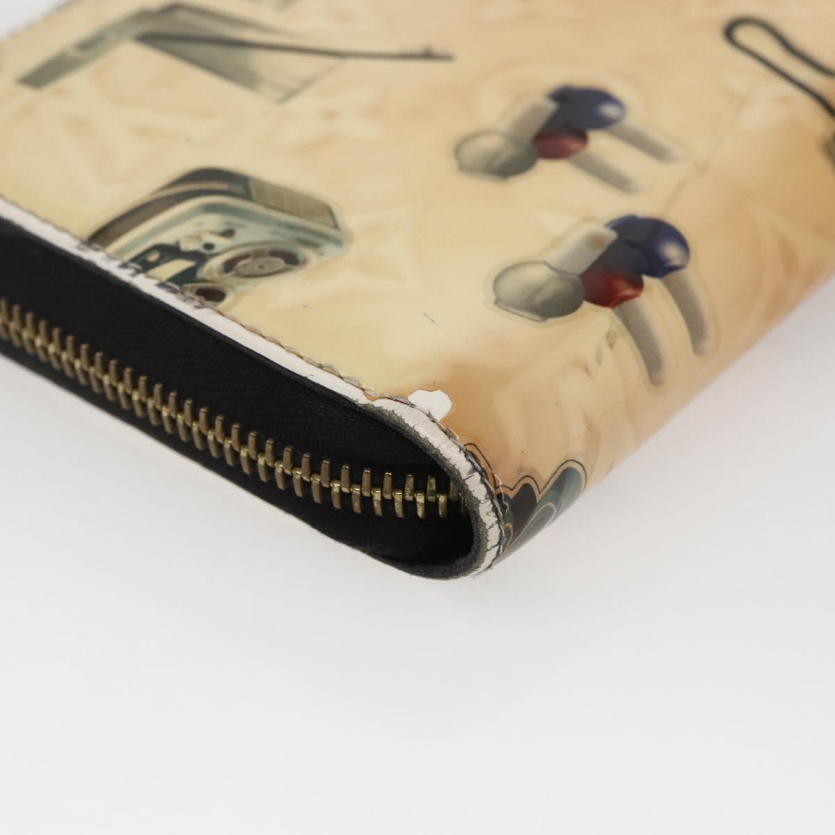 LOUIS VUITTON Monogram Vernis Nicolas Ghesquire Zippy Wallet M50370 Auth 169792