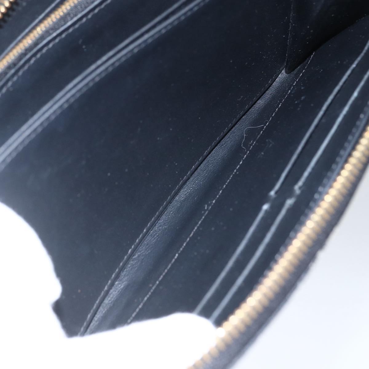 LOUIS VUITTON Monogram Vernis Nicolas Ghesquire Zippy Wallet M50370 Auth 169792