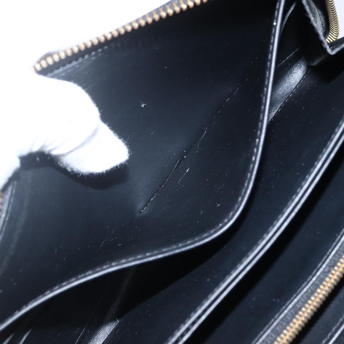 LOUIS VUITTON Monogram Vernis Nicolas Ghesquire Zippy Wallet M50370 Auth 169792