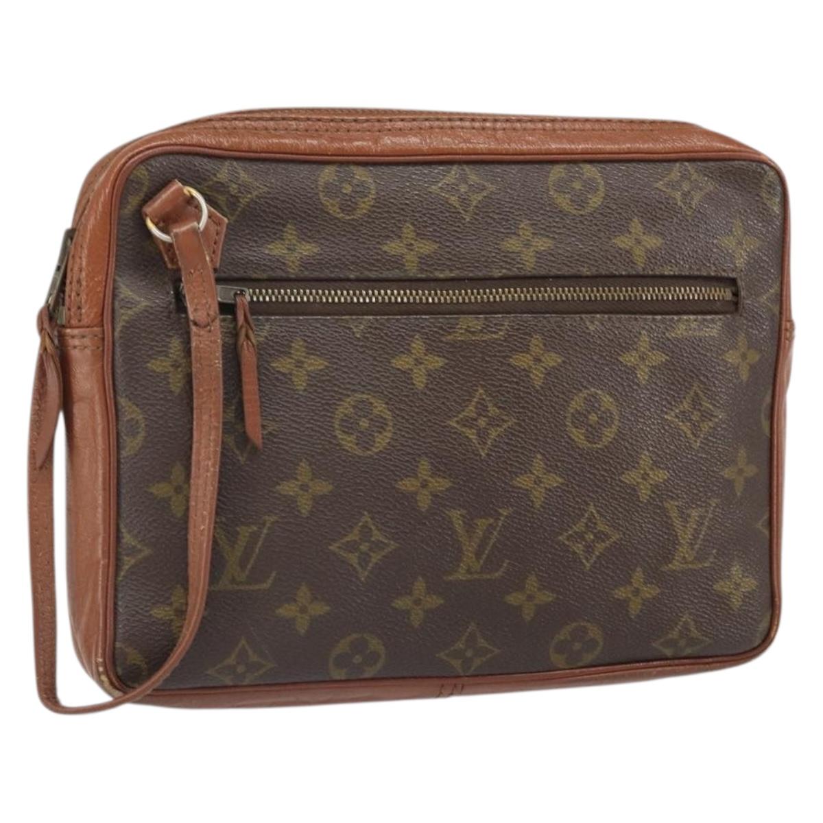 LOUIS VUITTON Monogram Pochette Sports Clutch Bag N0.183 LV Auth 169799