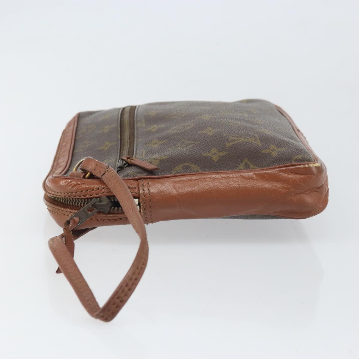 LOUIS VUITTON Monogram Pochette Sports Clutch Bag N0.183 LV Auth 169799