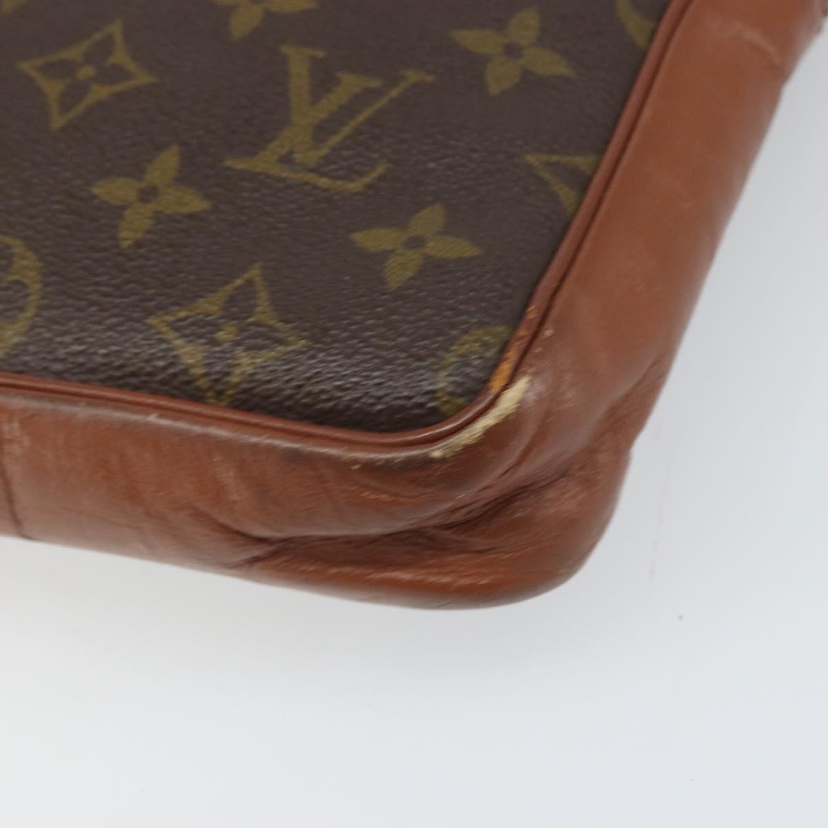 LOUIS VUITTON Monogram Pochette Sports Clutch Bag N0.183 LV Auth 169799