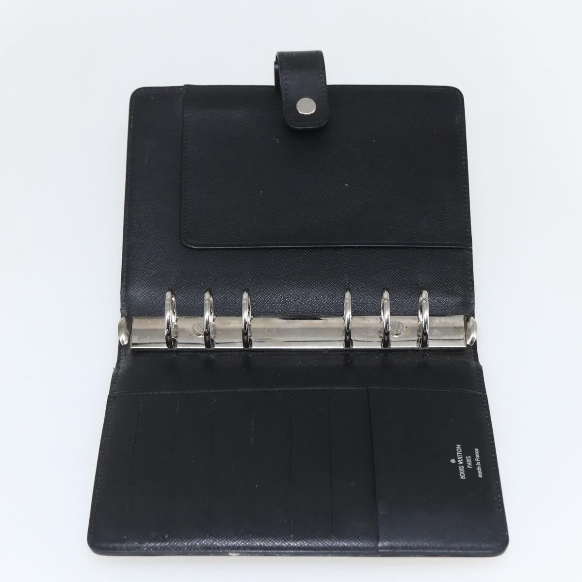 LOUIS VUITTON Monogram Macassar Agenda MM Day Planner Cover R21084 Auth 169817V