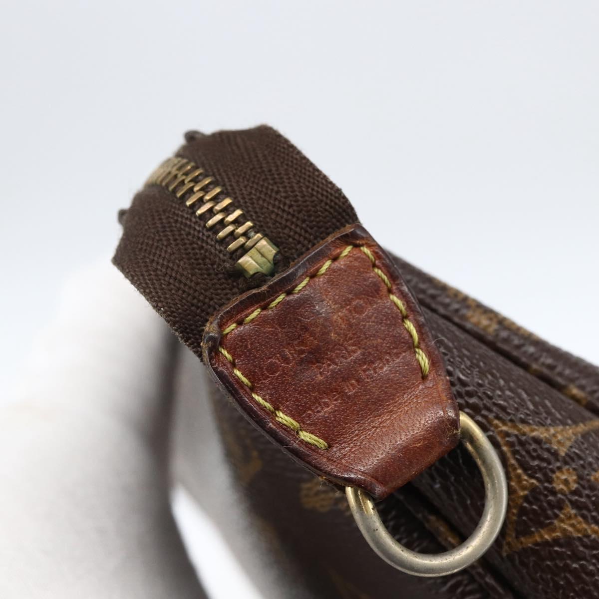 LOUIS VUITTON Monogram Pochette Accessoires Pouch M51980 LV Auth 169819