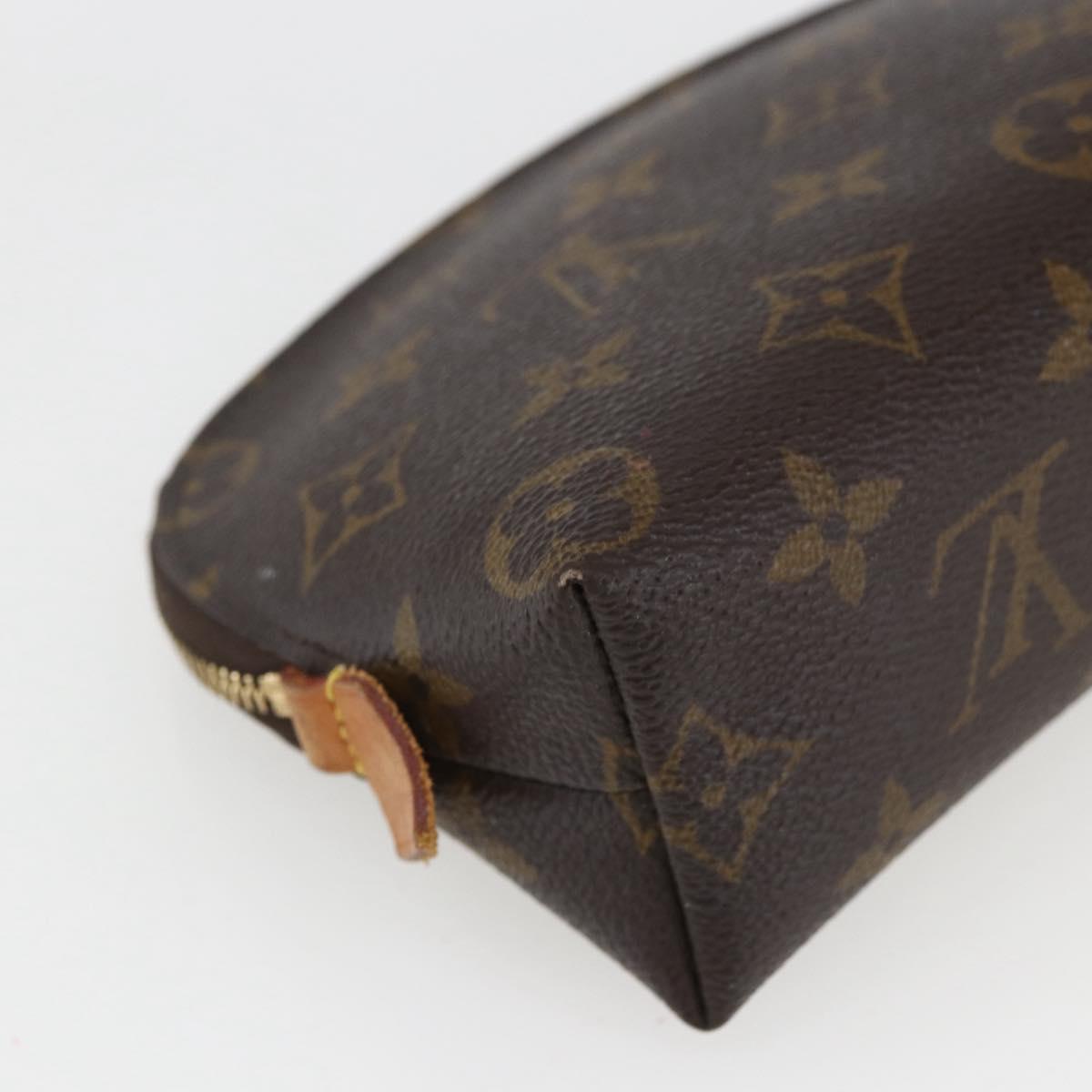 LOUIS VUITTON Monogram Pochette Cosmetic PM Pouch M43998 LV Auth 169828