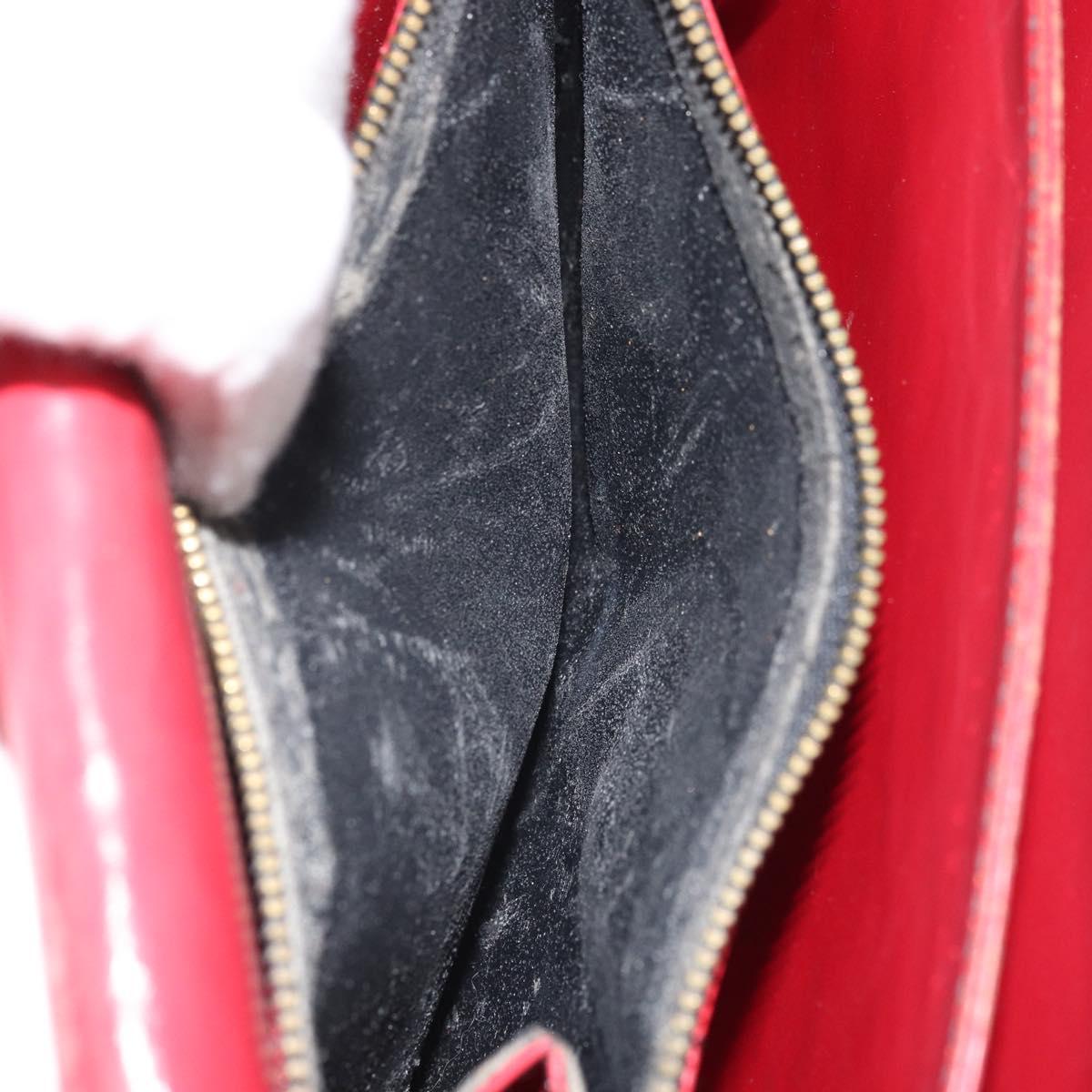 LOUIS VUITTON Epi Free Run Bicolor Shoulder Bag Red Black M52417 LV Auth 169843