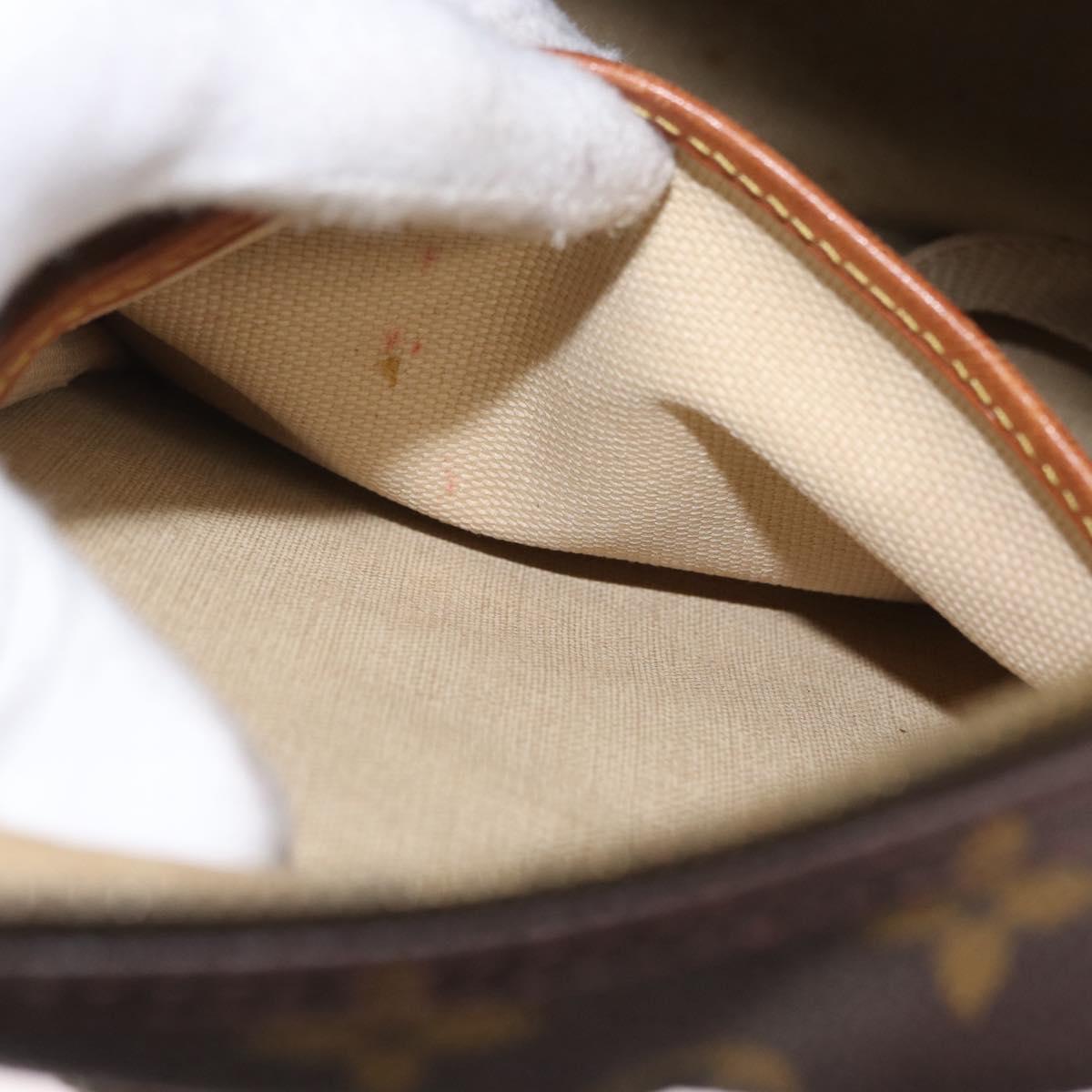 LOUIS VUITTON Monogram Deauville Hand Bag M47270 LV Auth 169844