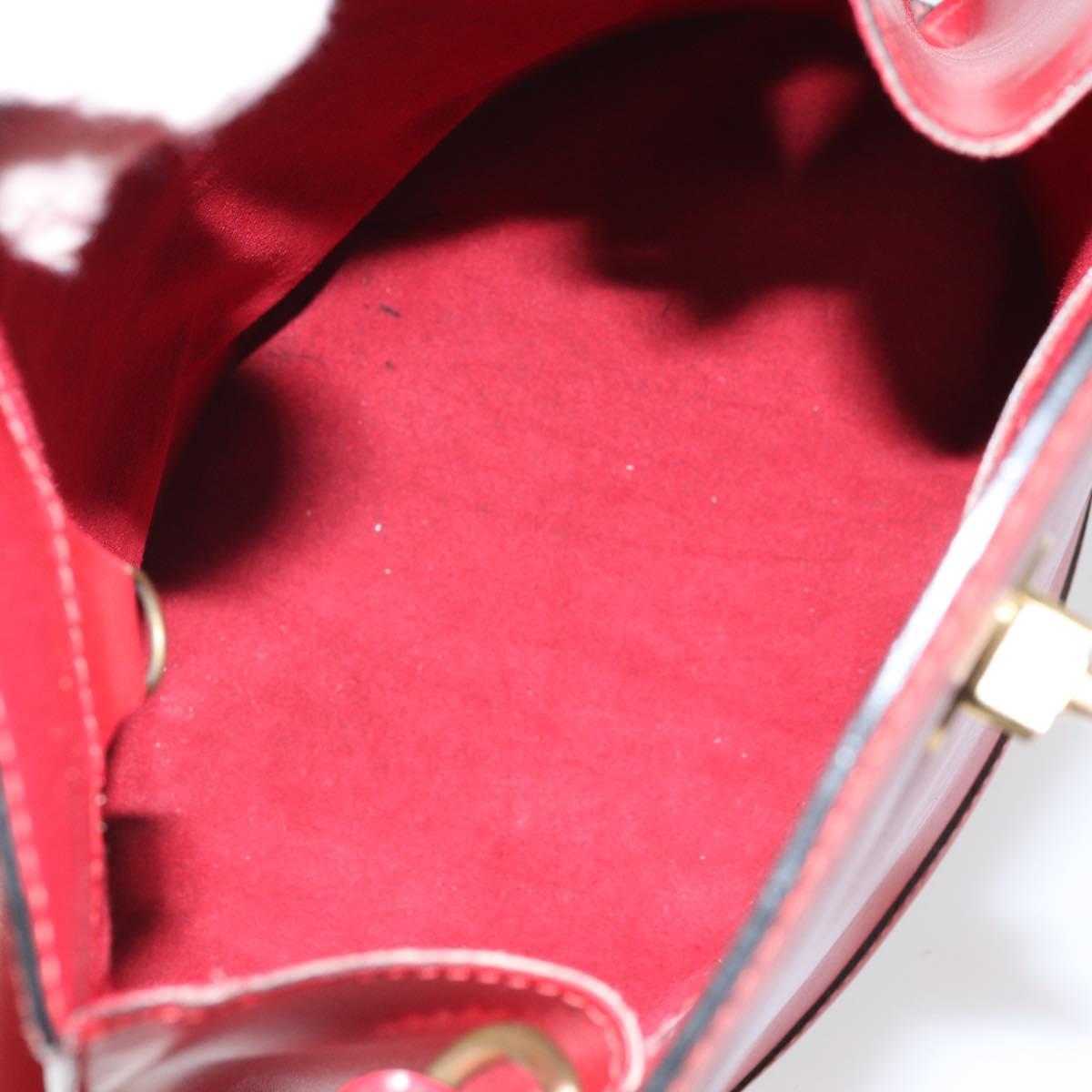 LOUIS VUITTON Epi Cluny Shoulder Bag Red M52257 LV Auth 169849