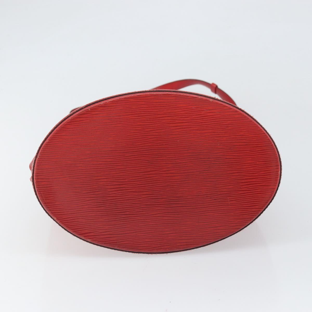 LOUIS VUITTON Epi Cluny Shoulder Bag Red M52257 LV Auth 169849