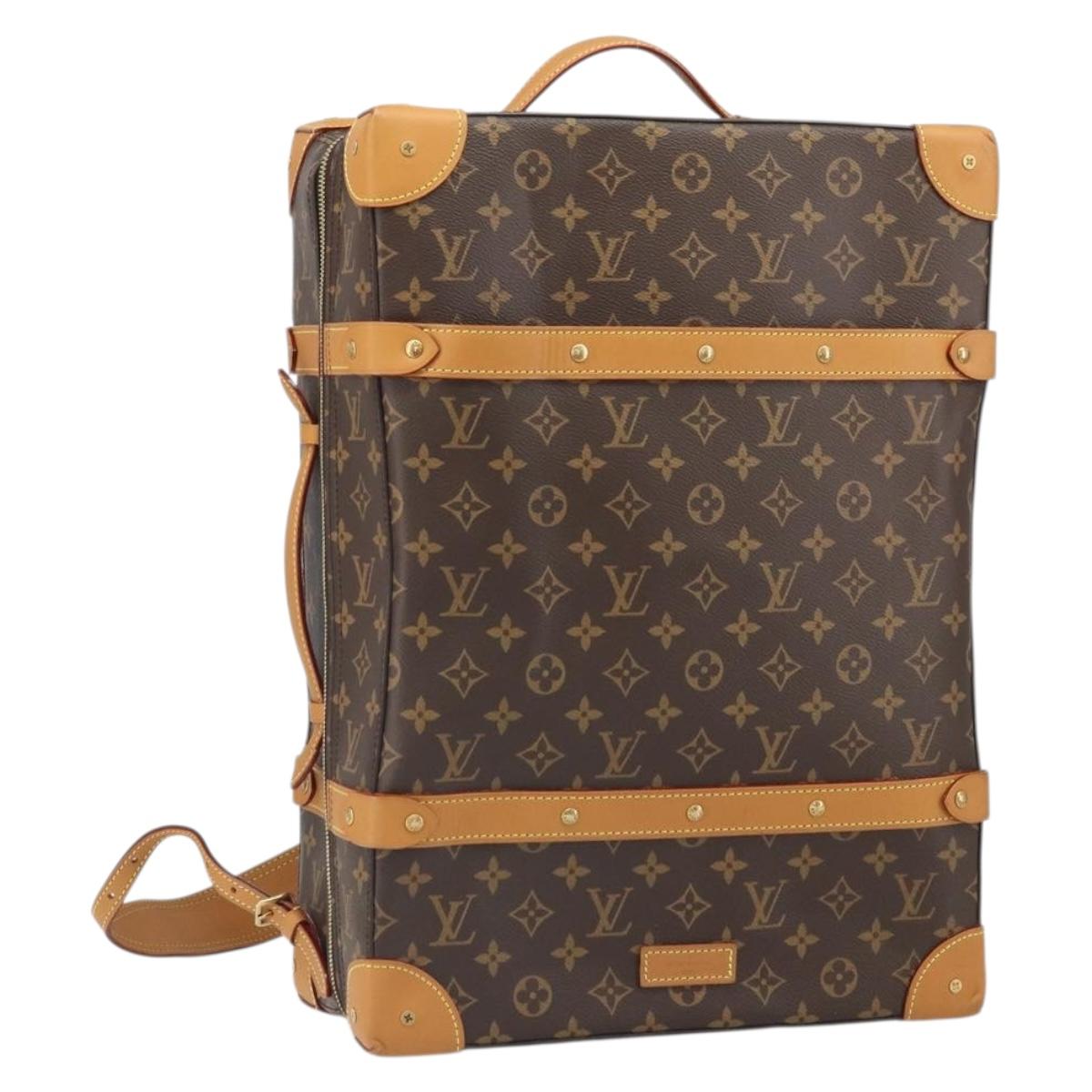 LOUIS VUITTON Monogram Soft Trunk Backpack MM Backpack M44749 LV Auth 169865SAM