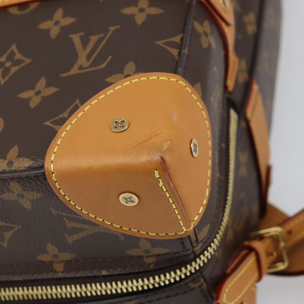 LOUIS VUITTON Monogram Soft Trunk Backpack MM Backpack M44749 LV Auth 169865SAM