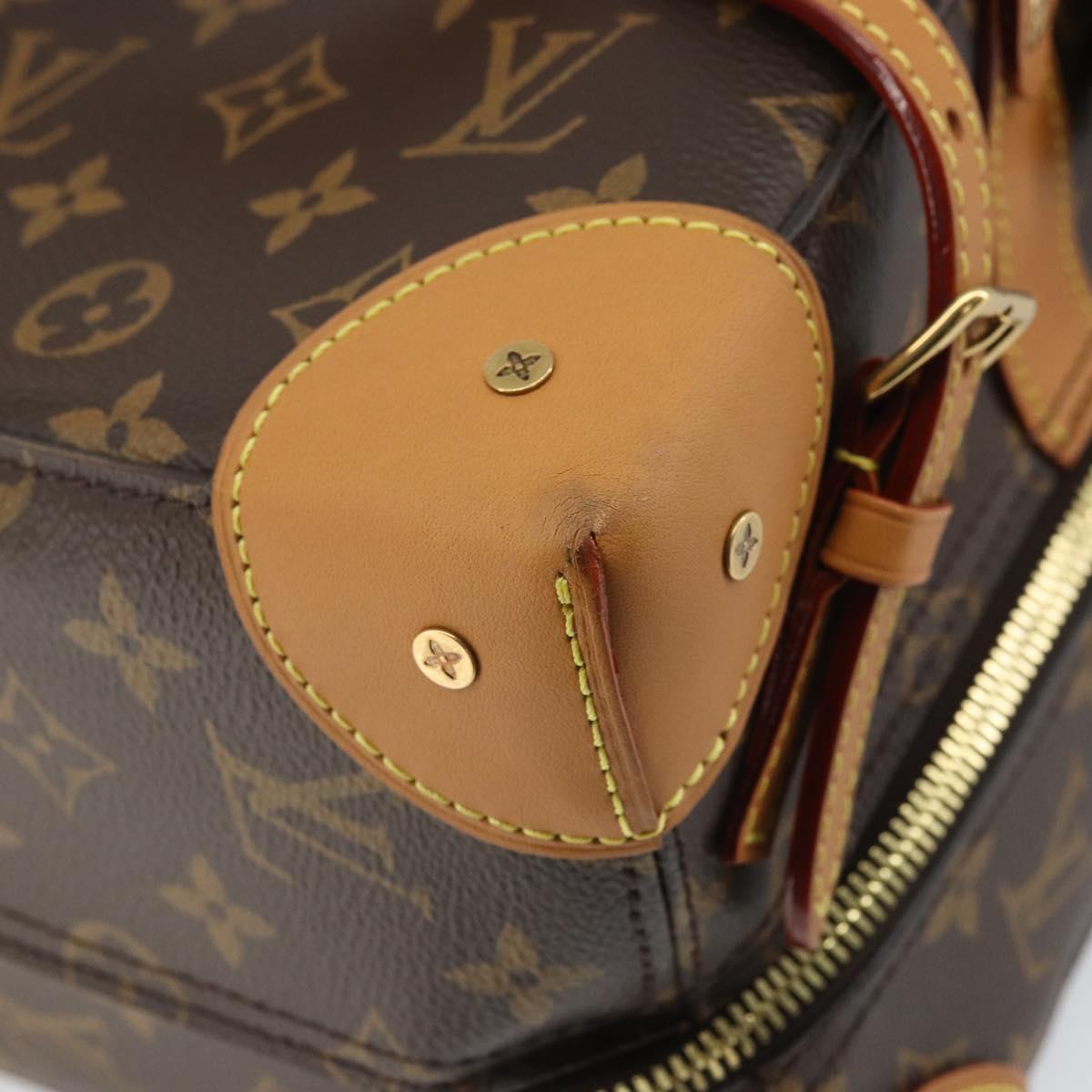 LOUIS VUITTON Monogram Soft Trunk Backpack MM Backpack M44749 LV Auth 169865SAM