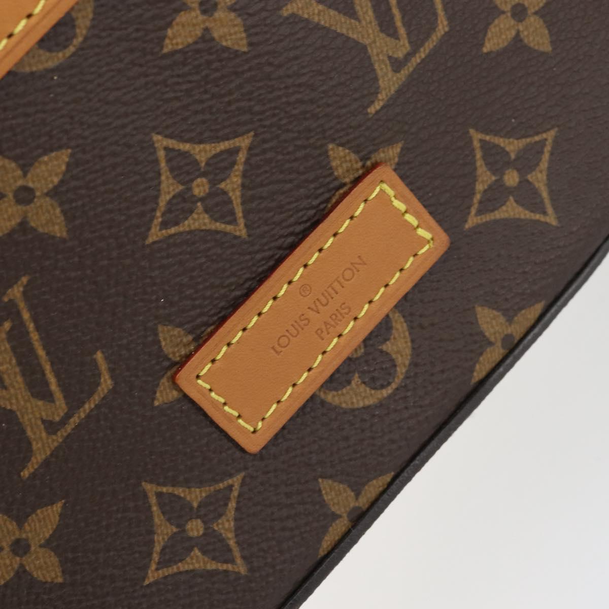LOUIS VUITTON Monogram Soft Trunk Backpack MM Backpack M44749 LV Auth 169865SAM