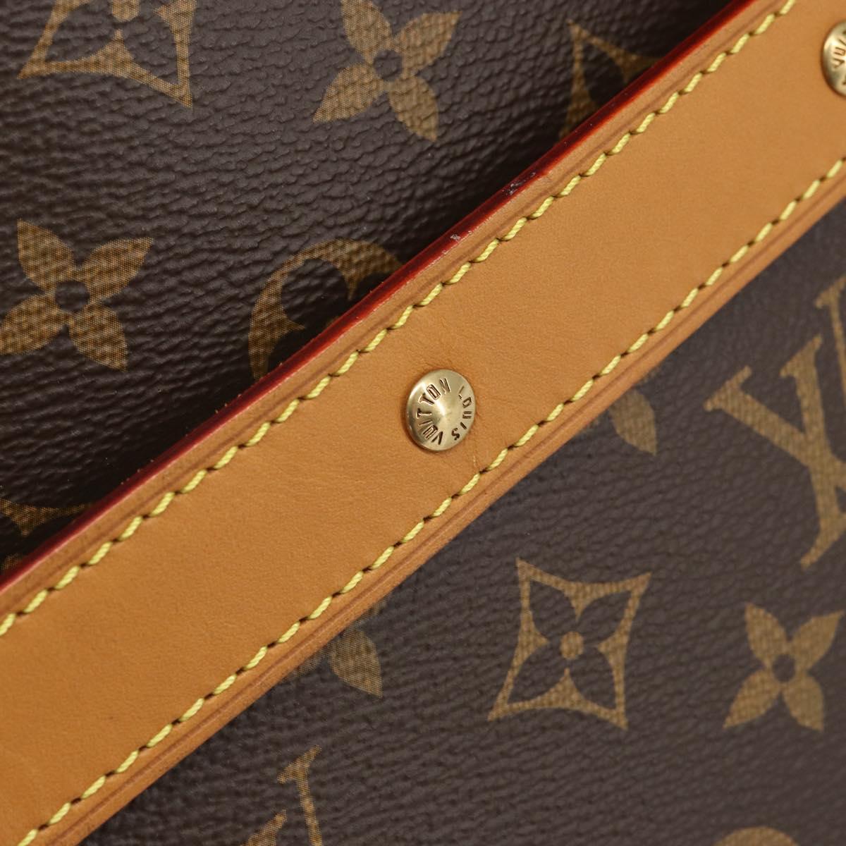 LOUIS VUITTON Monogram Soft Trunk Backpack MM Backpack M44749 LV Auth 169865SAM