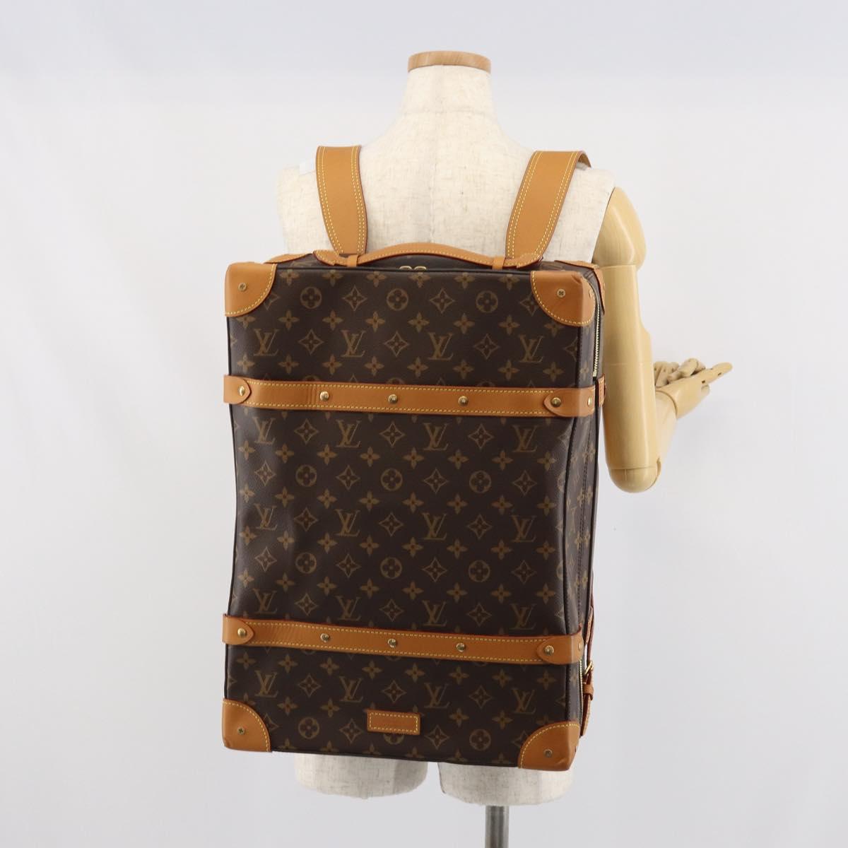 LOUIS VUITTON Monogram Soft Trunk Backpack MM Backpack M44749 LV Auth 169865SAM