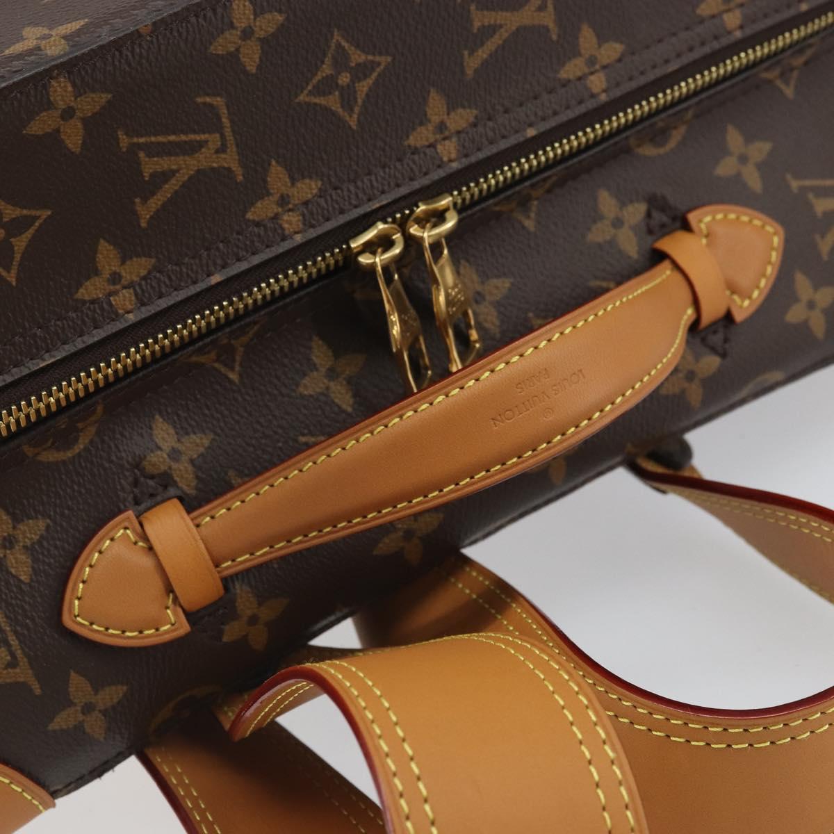 LOUIS VUITTON Monogram Soft Trunk Backpack MM Backpack M44749 LV Auth 169865SAM