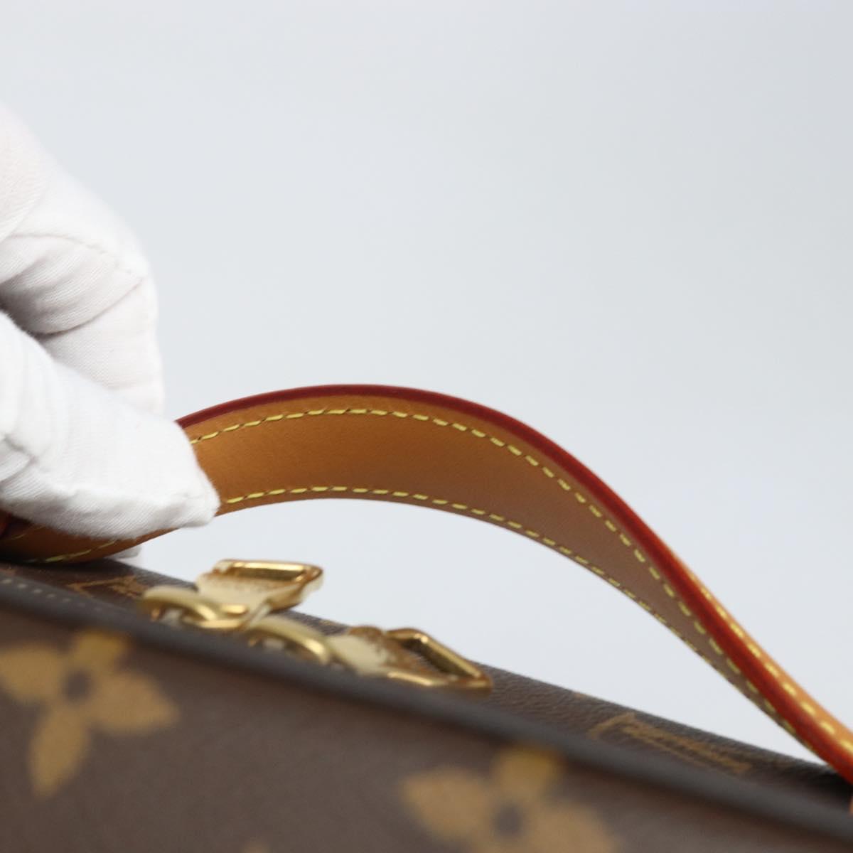 LOUIS VUITTON Monogram Soft Trunk Backpack MM Backpack M44749 LV Auth 169865SAM