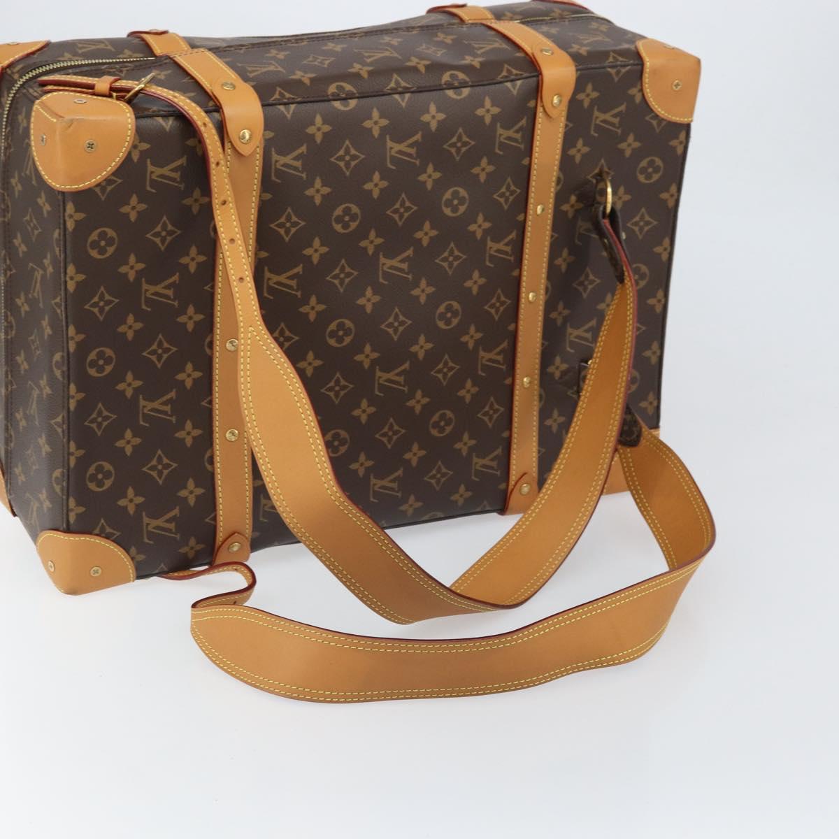 LOUIS VUITTON Monogram Soft Trunk Backpack MM Backpack M44749 LV Auth 169865SAM