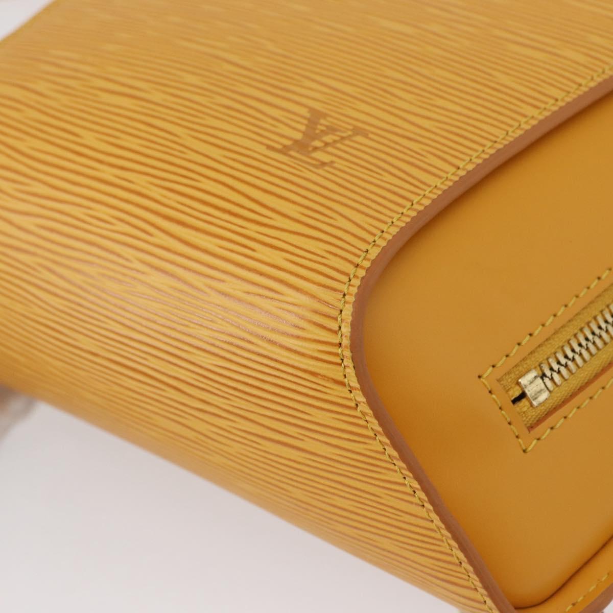 LOUIS VUITTON Epi Mabillon Backpack Yellow M52239 LV Auth 169867A