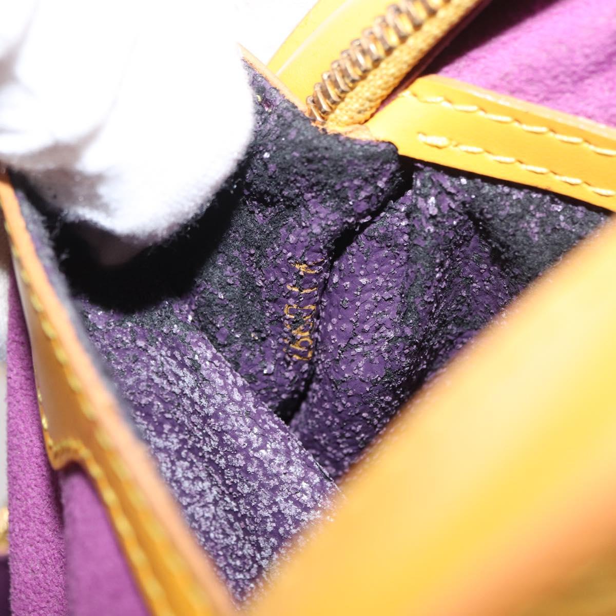 LOUIS VUITTON Epi Mabillon Backpack Yellow M52239 LV Auth 169867A