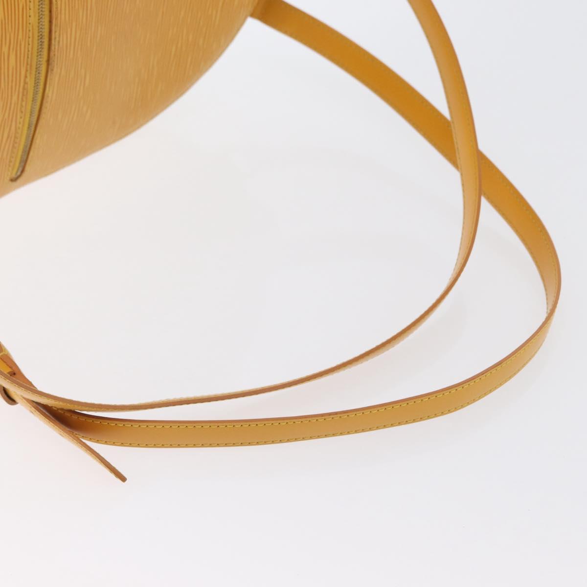 LOUIS VUITTON Epi Mabillon Backpack Yellow M52239 LV Auth 169867A