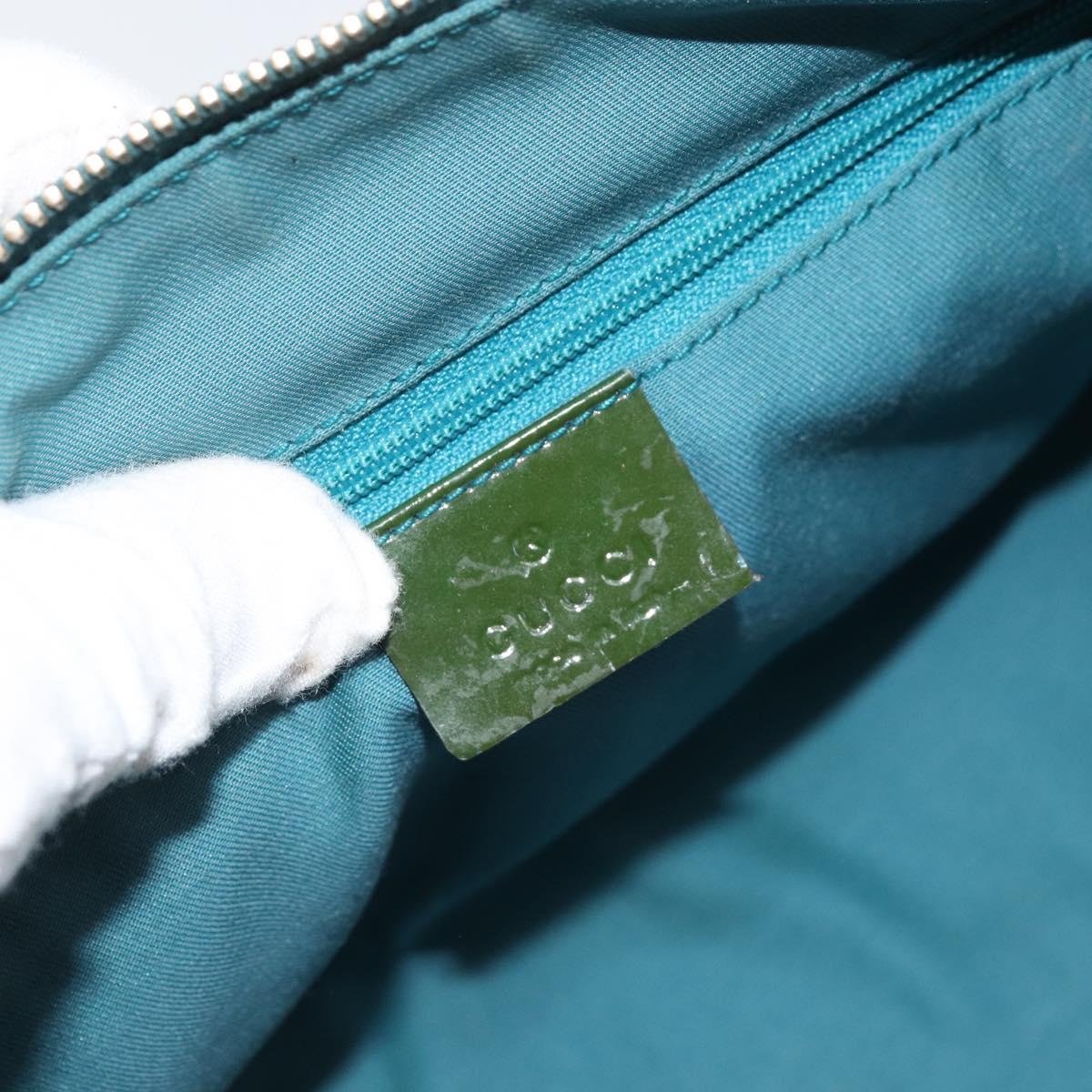 GUCCI Abbey GG Canvas Hand Bag Beige Gold 141471 Auth 169868