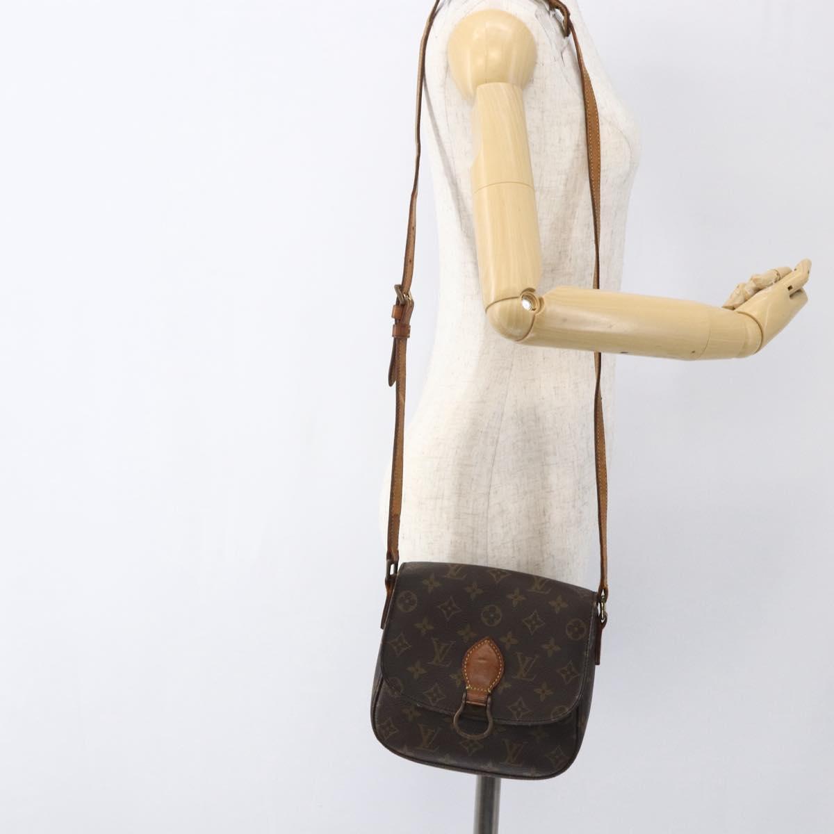 LOUIS VUITTON Monogram Saint Cloud MM Shoulder Bag M51243 LV Auth 169871