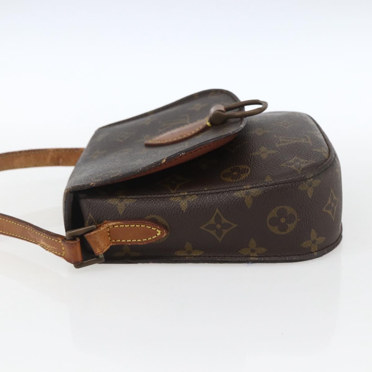 LOUIS VUITTON Monogram Saint Cloud MM Shoulder Bag M51243 LV Auth 169871