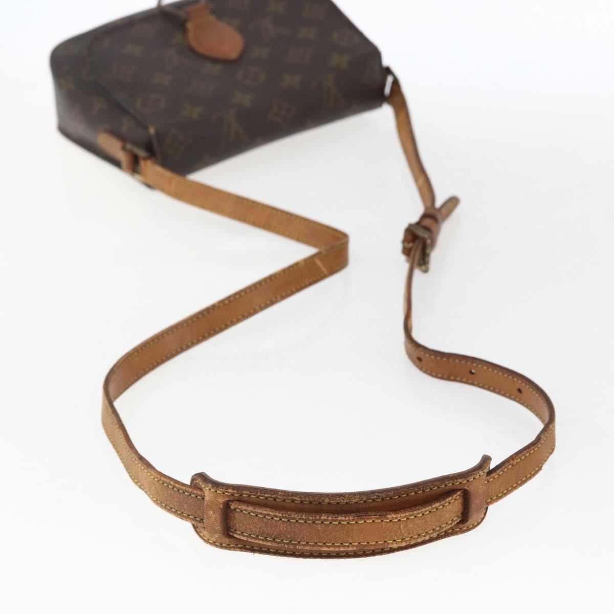 LOUIS VUITTON Monogram Saint Cloud MM Shoulder Bag M51243 LV Auth 169871