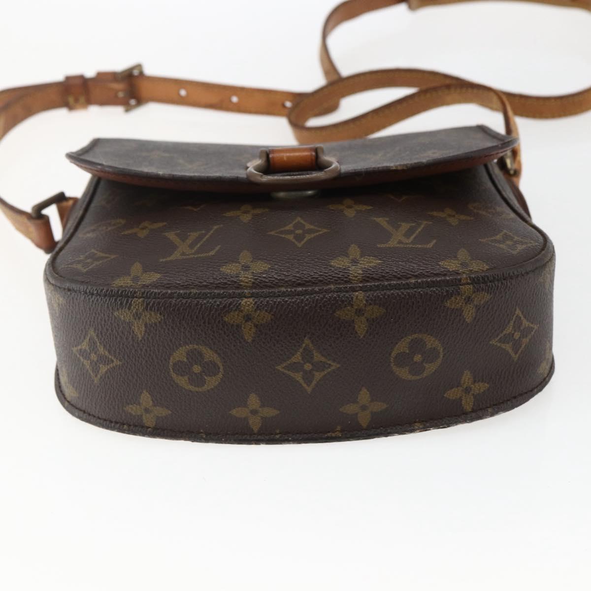 LOUIS VUITTON Monogram Saint Cloud MM Shoulder Bag M51243 LV Auth 169871